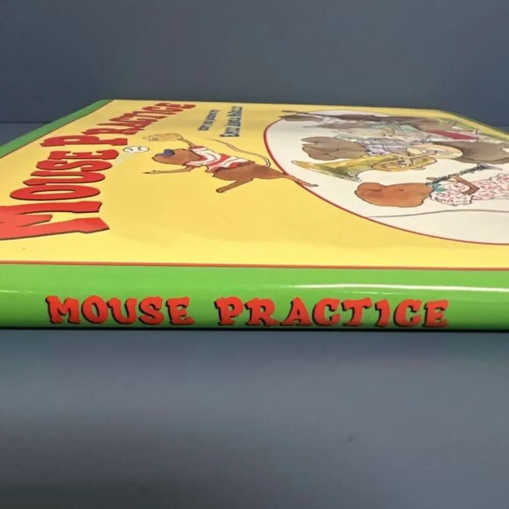MOUSE PRACTICE By Emily Arnold Mccully - Hardcover *mint Condition* 1999 Rare‎